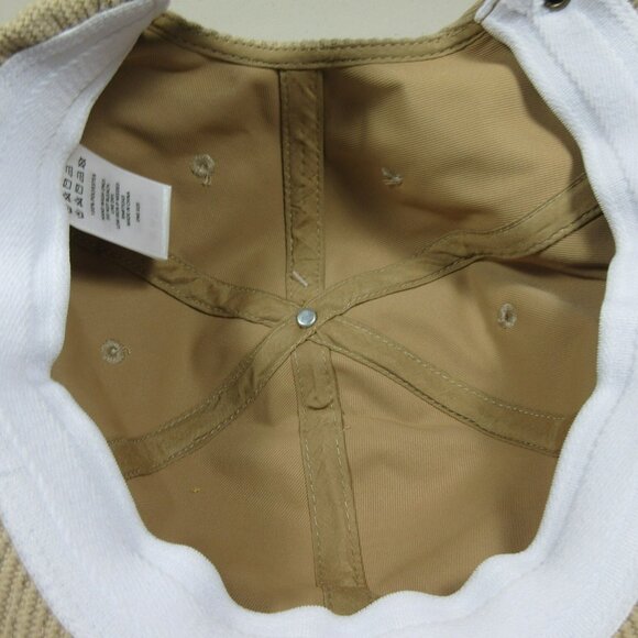 Harpoon mens tan corduroy strapback hat NWT - Picture 7 of 7